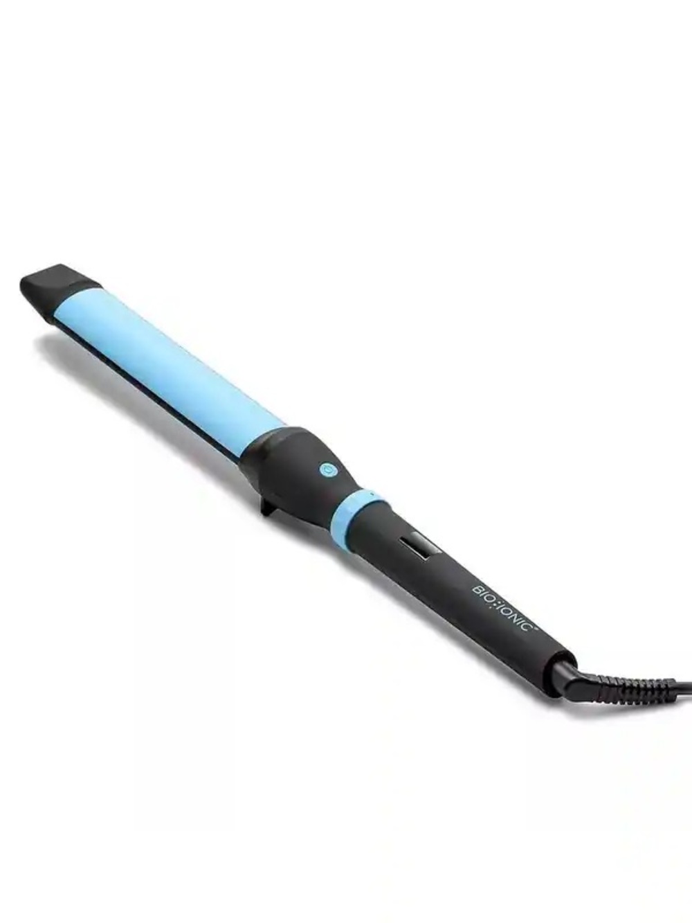 NEW Bio Ionic ZOVALCURONEP Black Onepass Nanoionic Mx Oval Curling Wand‎ Iron